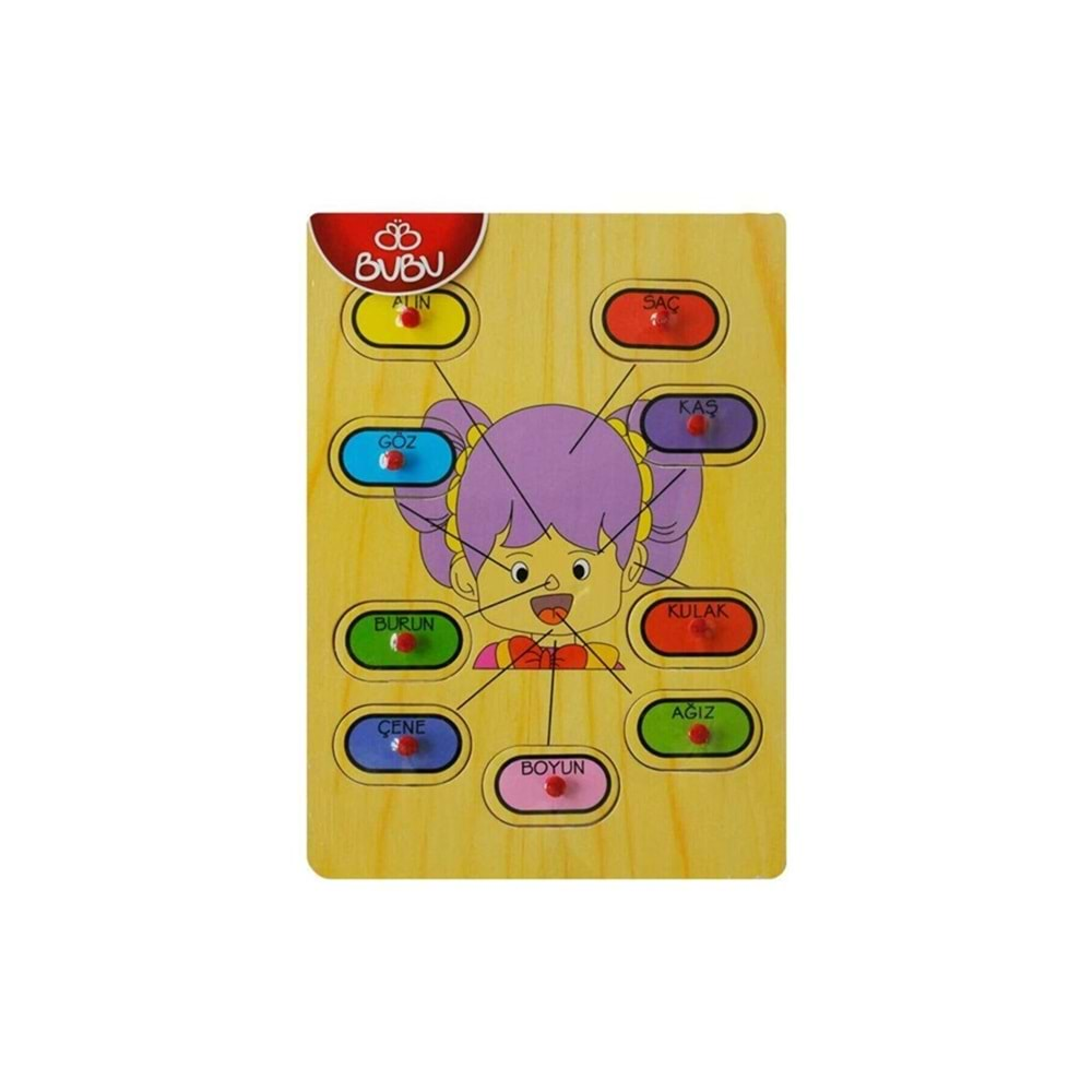 BU-BU AHŞAP PUZZLE YÜZ 30*21,5*0,8 CM-BUBU-AP0052