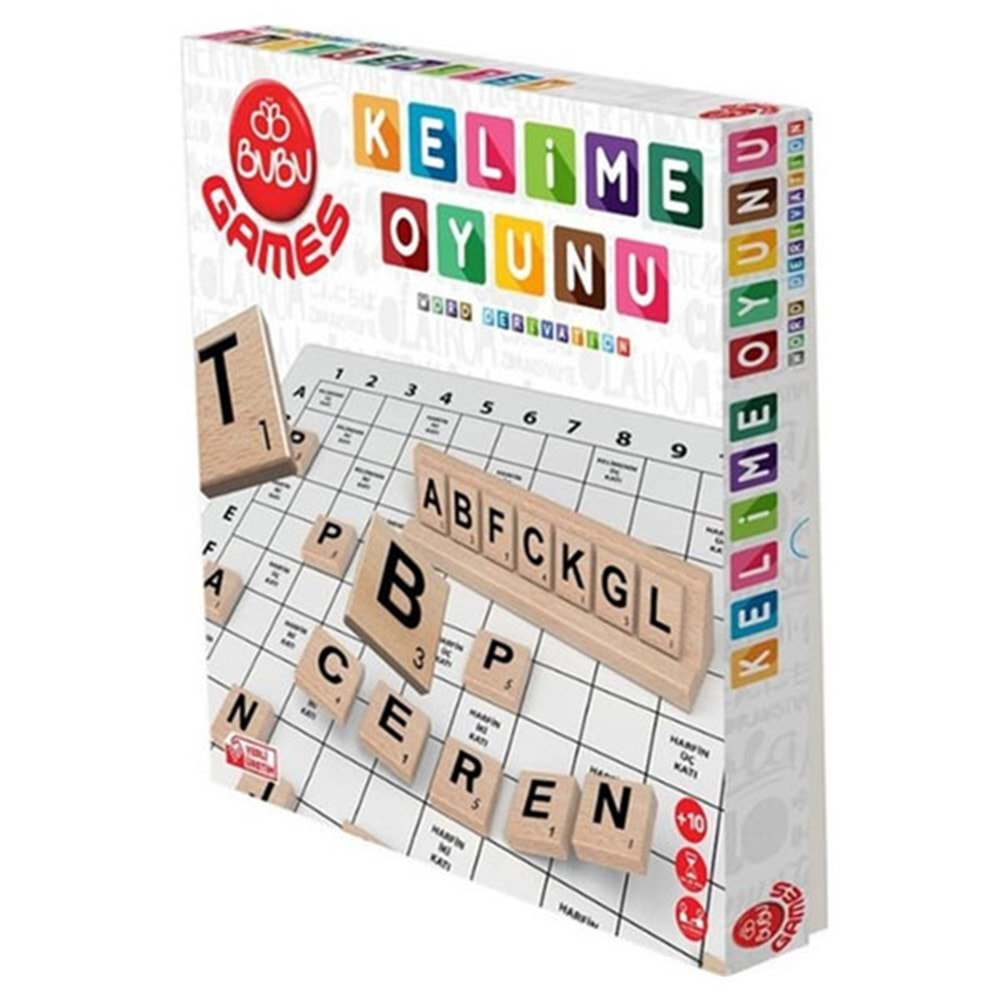 BU-BU GAMES AHŞAP KELİME OYUNU-BUBU-GM0036