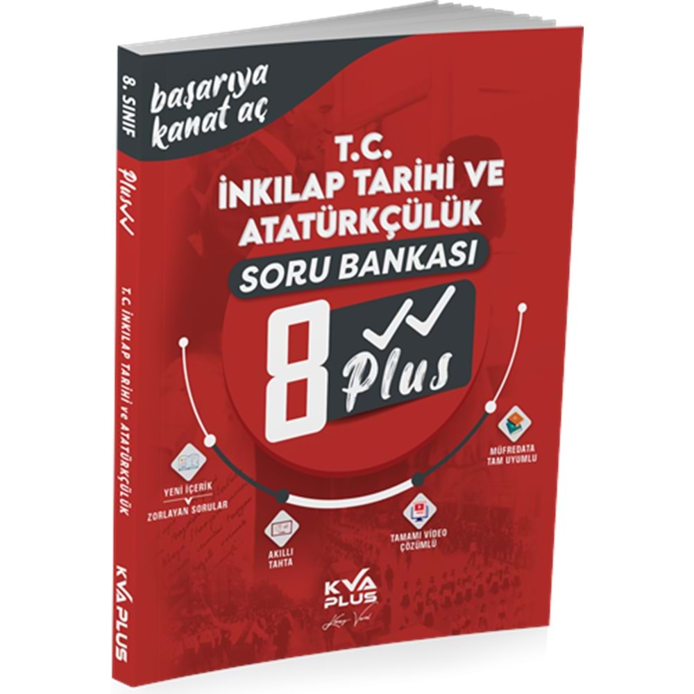 KORAY VAROL 8.SINIF PLUS SERİSİ T.C.İNKILAP TARİHİ VE ATATÜRKÇÜLÜK SORU BANKASI