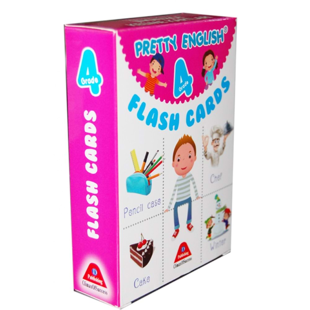 PRETTY ENGLİSH FLASH CARDS-4-GRADE-D PUBLİSHİNG YAYINLARI