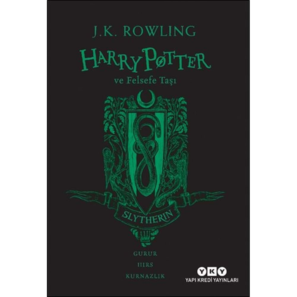 HARRY POTTER VE FELSEFE TAŞI 20.YIL SLYTHERIN ÖZEL BASKISI-J. K. ROWLING-YAPI KREDİ YAYINLARI