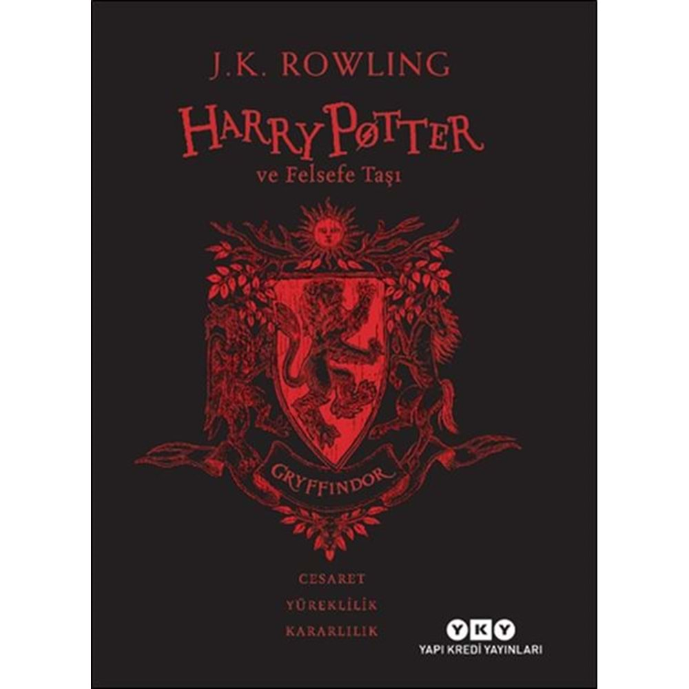 HARRY POTTER VE FELSEFE TAŞI 20.YIL GRYFFINDOR ÖZEL BASKISI-J. K. ROWLING-YAPI KREDİ YAYINLARI