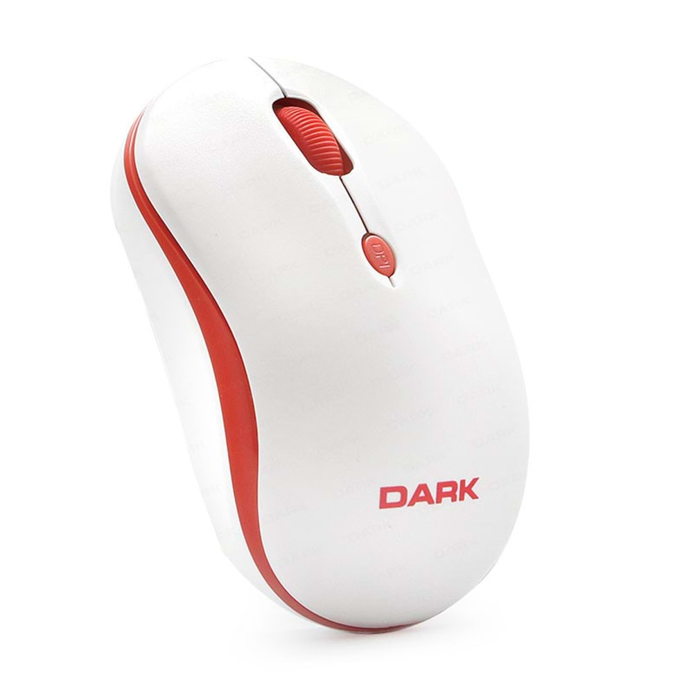 DARK DK-AC-MSW100W WİRELESS NOTEBOOK MOUSE KIRMIZI/BEYAZ/MAVİ