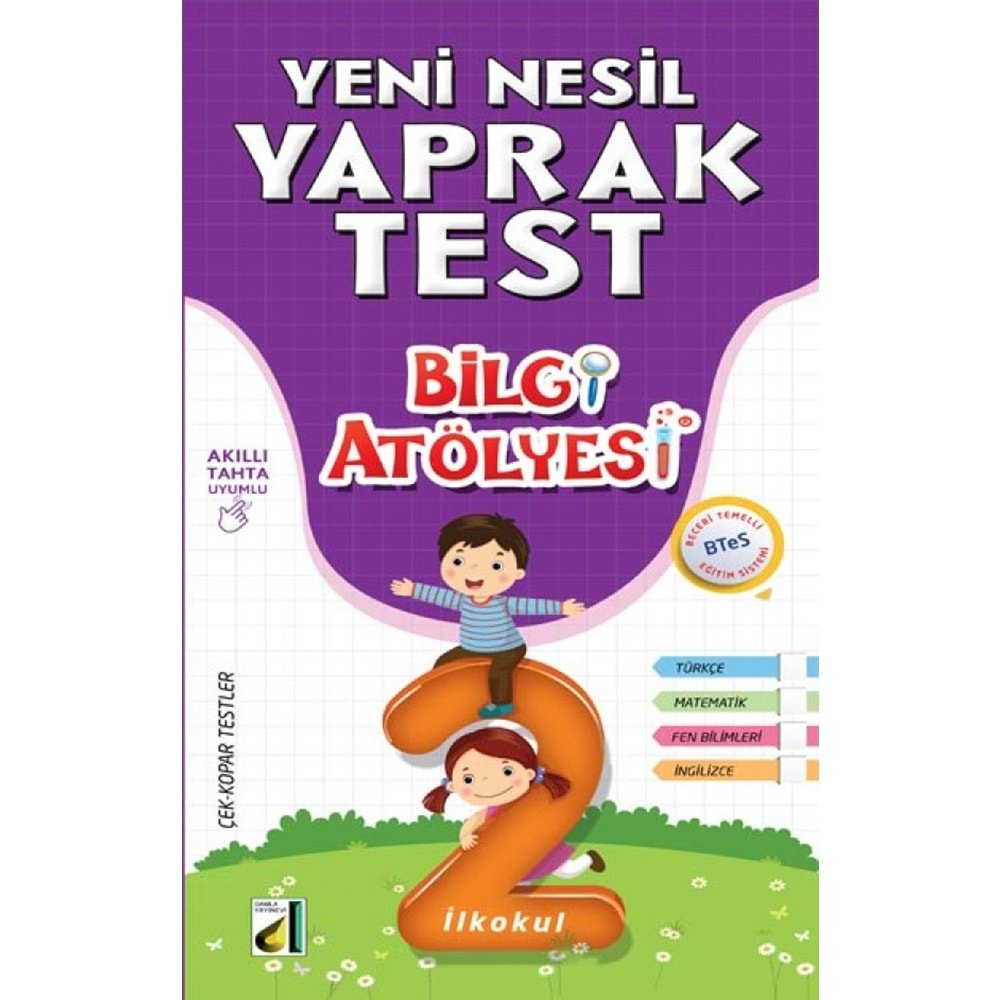 DAMLA BİLGİ ATÖLYESİ 2.SINIF YENİ NESİL YAPRAK TEST