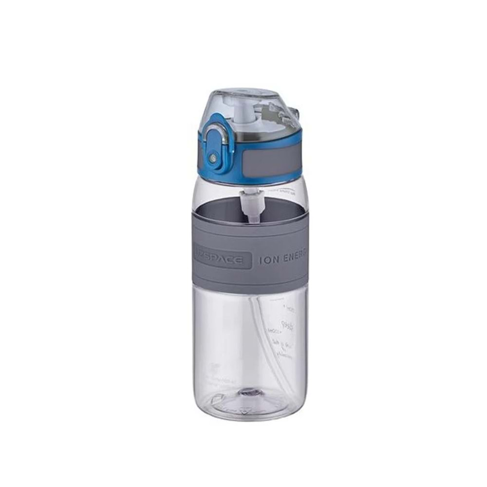 UZSPACE 440 ML TRITAN MATARA (GRİ)-4105