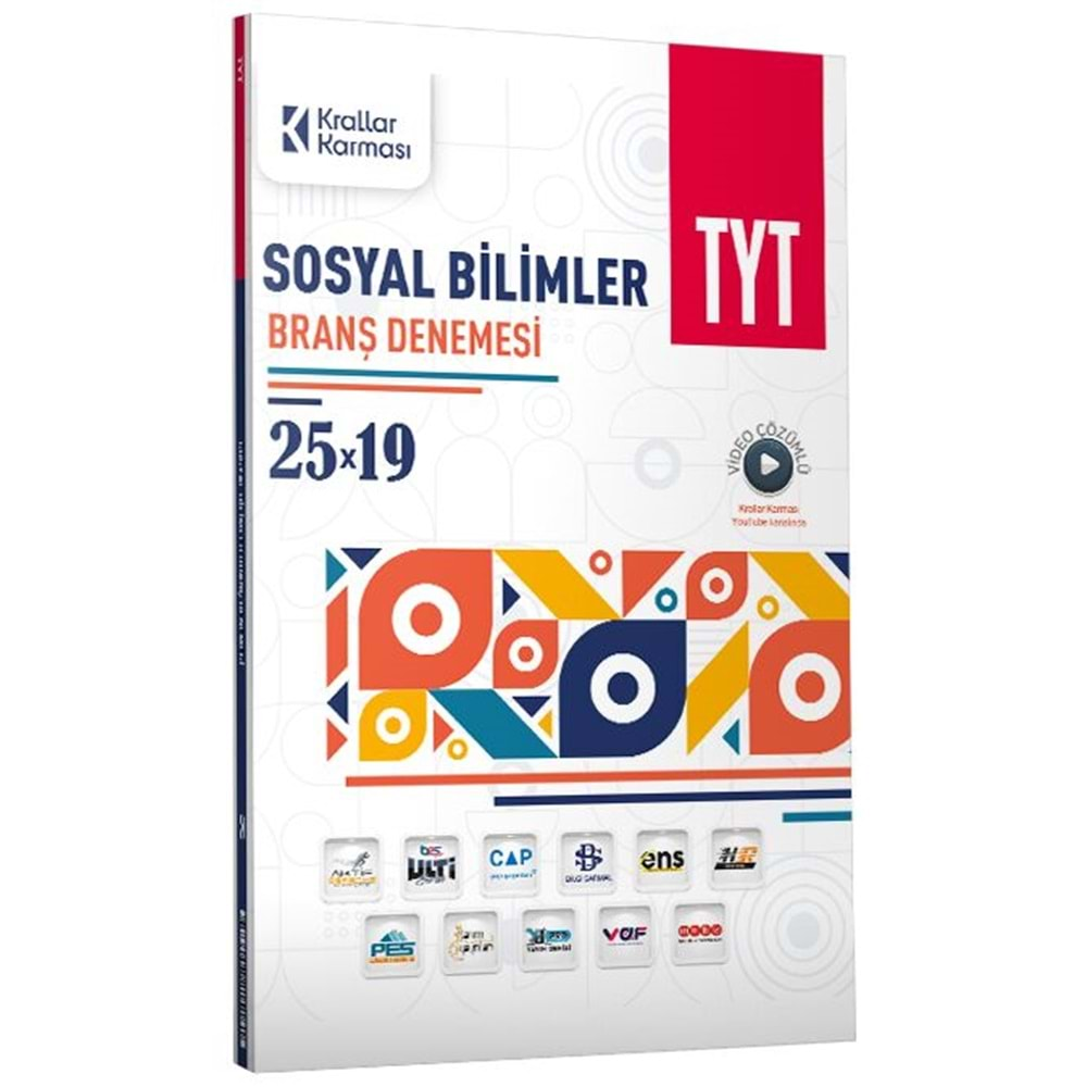 KRALLAR KARMASI TYT SOSYAL BİLİMLER 25*19 BRANŞ DENEMESİ-2023