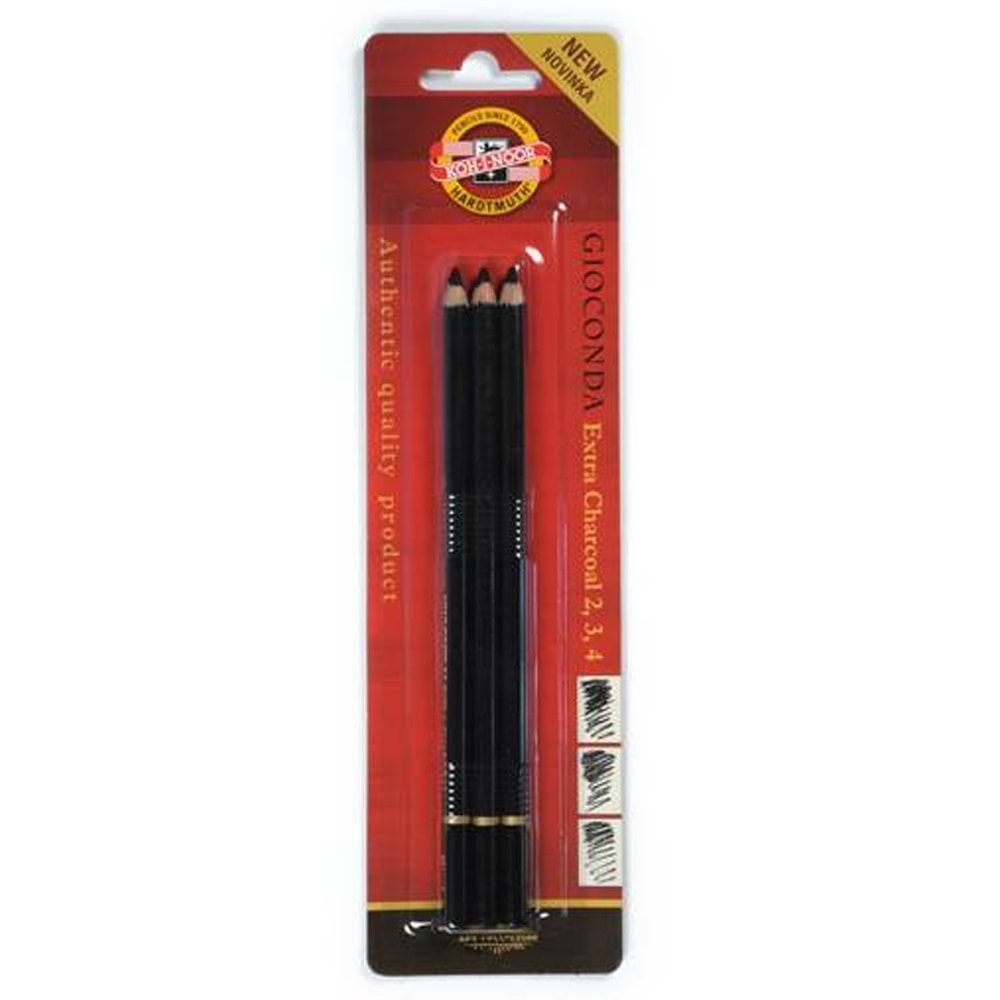 SÜDOR KOH-I-NOOR SİYAH CHARCOAL KÖMÜR FÜZEN KALEM-8811