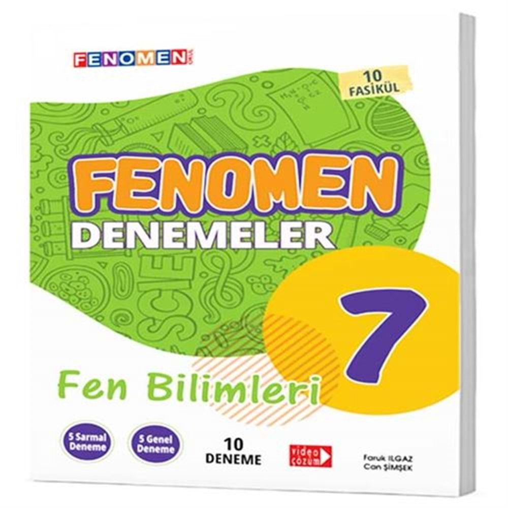 GAMA FENOMEN 7.SINIF FEN BİLİMLERİ DENEMELER (10 DENEME)