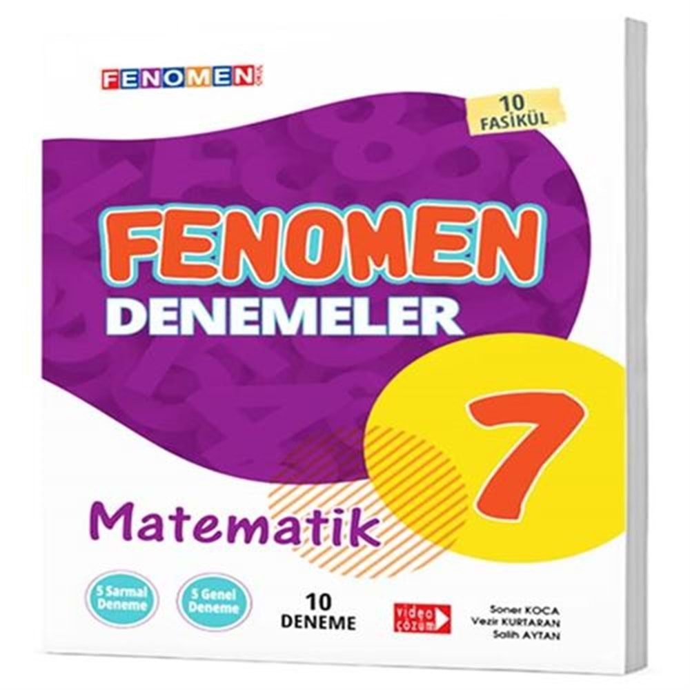 GAMA FENOMEN 7.SINIF MATEMATİK FENOMEN DENEMELER (10 DENEME)