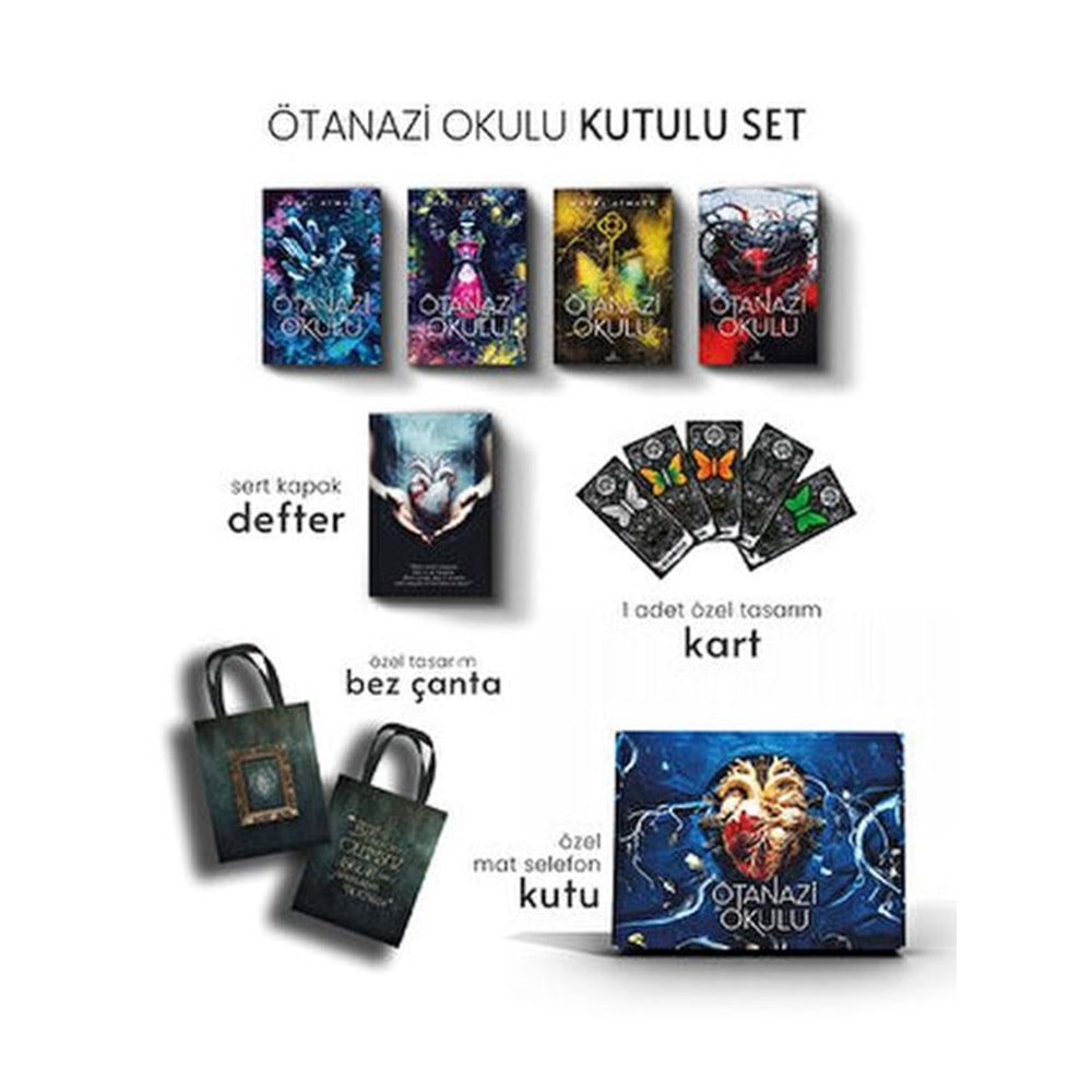 ÖTANAZİ OKULU KUTULU SET CİLTLİ (4 KİTAP)-MARAL ATMACA-EPHESUS YAYINLARI