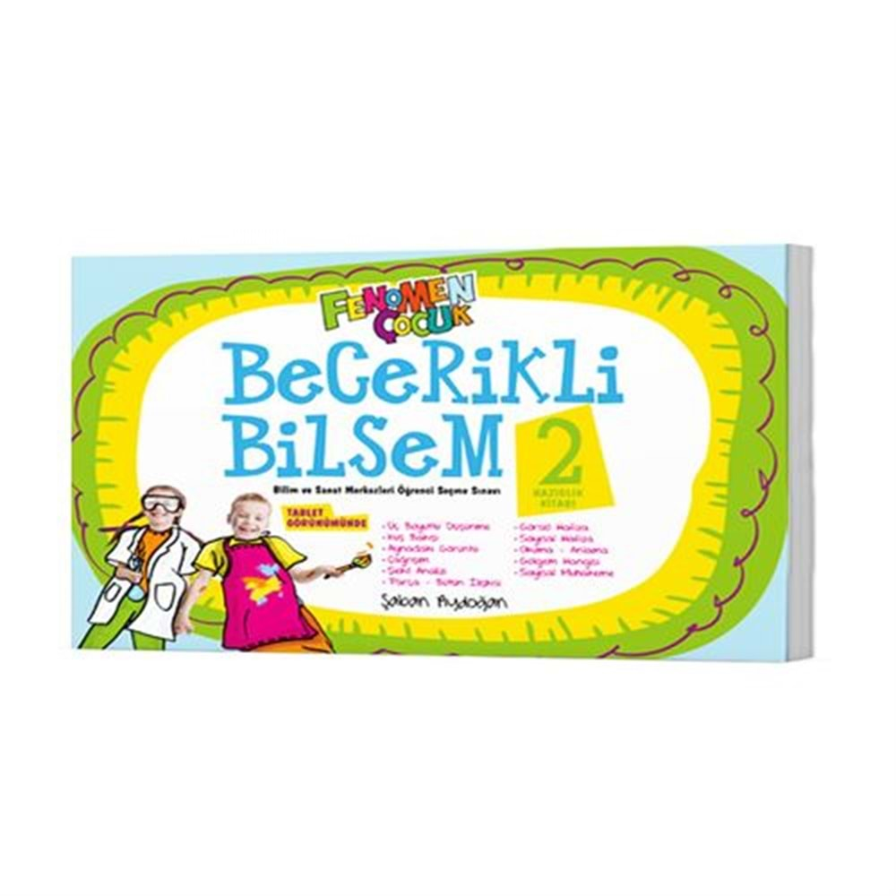 GAMA FENOMEN ÇOCUK 2.SINIF BECERİKLİ BİLSEM HAZIRLIK KİTABI