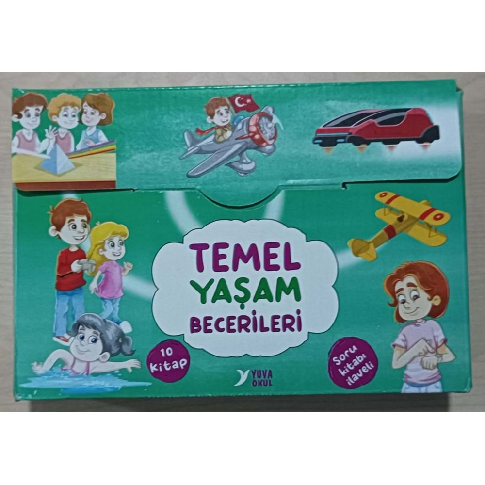 YUVA TEMEL YAŞAM BECERİLERİ 10 KİTAP TAKIM SORU KİTABI İLAVELİ