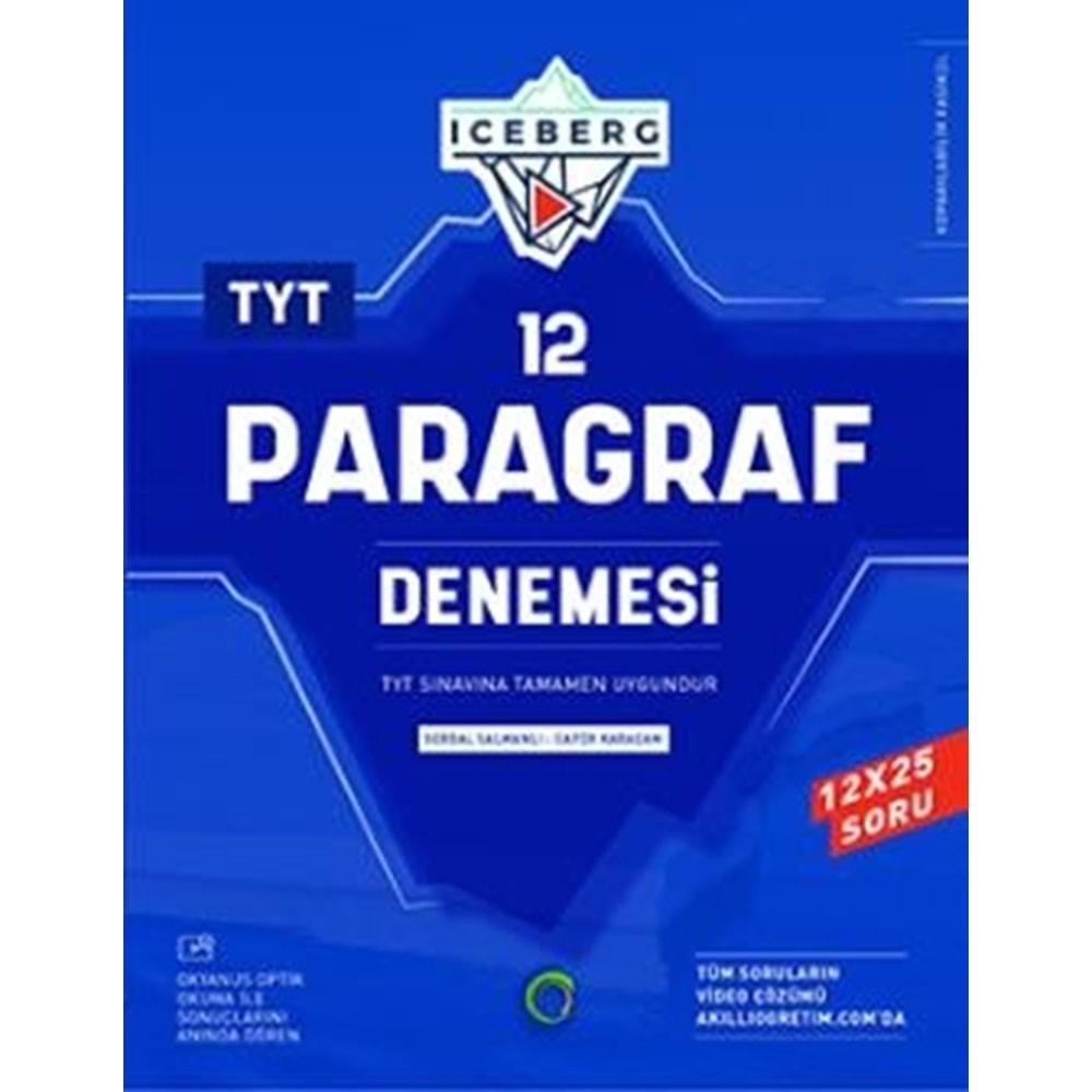 OKYANUS TYT ICEBERG 12 PARAGRAF DENEMESİ