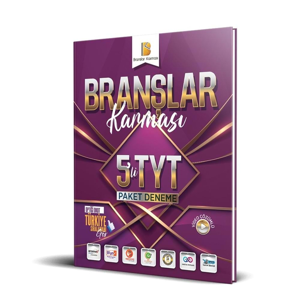 KRALLAR KARMASI TYT BRANŞLAR KARMASI 5 Lİ PAKET DENEME-2024