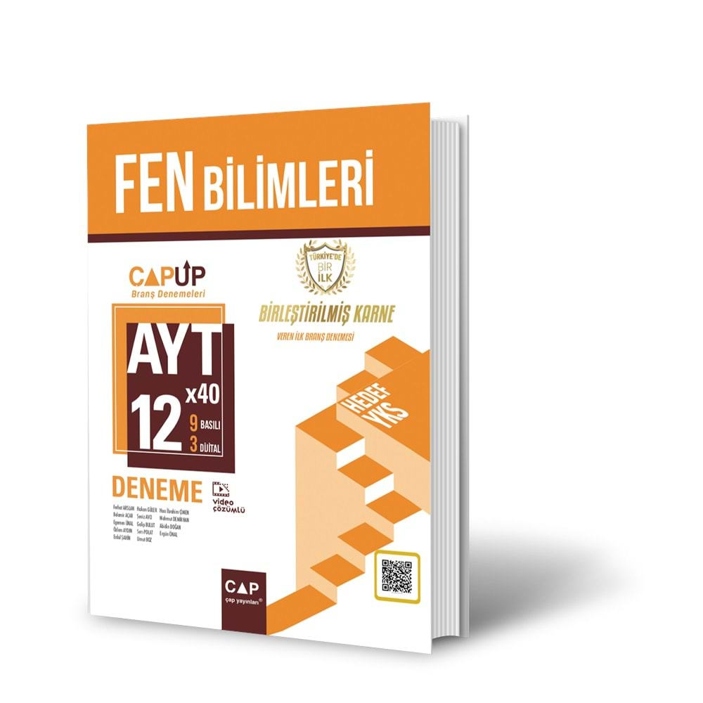 ÇAP AYT FEN BİLİMLERİ 12*40 UP DENEME-2023