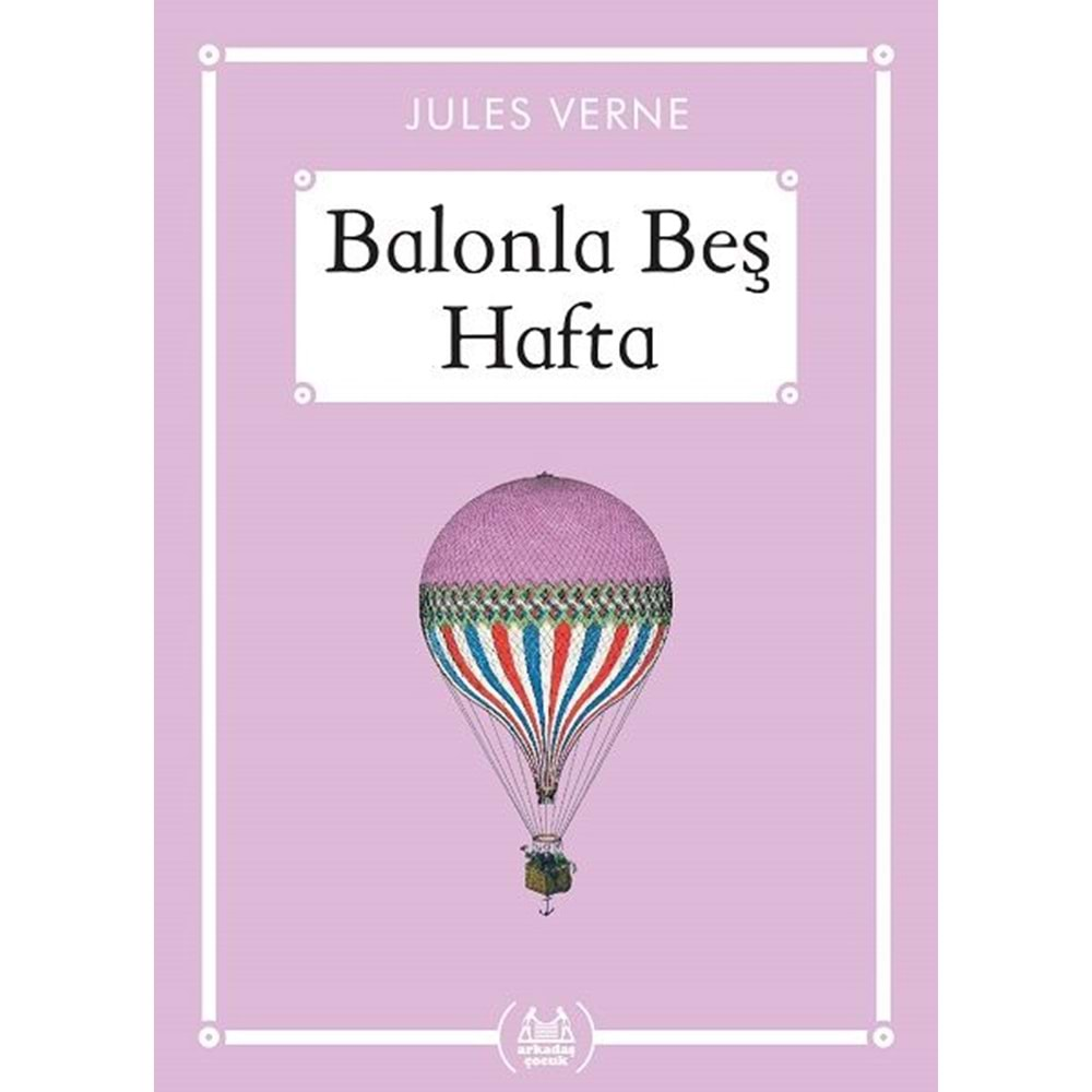 BALONLA BEŞ HAFTA GÖKKUŞAĞI CEP KİTAP DİZİSİ-JULES VERNE-ARKADAŞ YAYINLARI