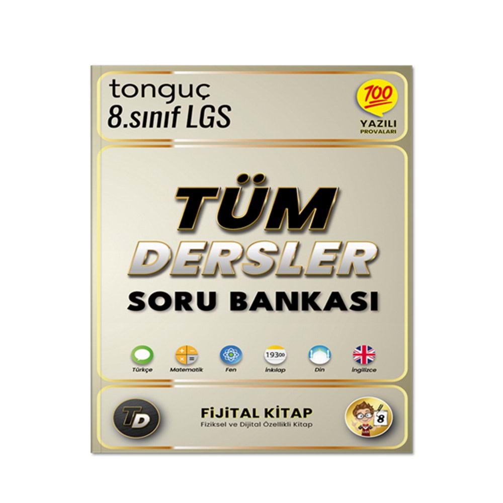 TONGUÇ 8.SINIF TÜM DERSLER SORU BANKASI