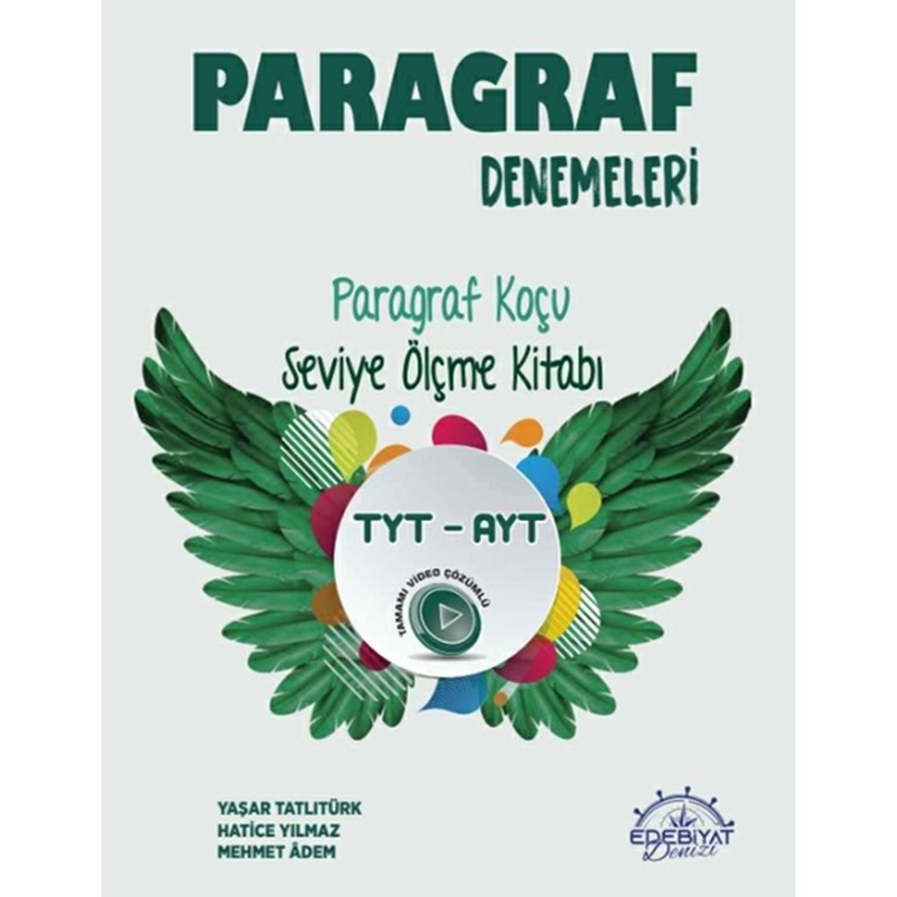 EDEBİYAT DENİZİ TYT-AYT PARAGRAF DENEMELERİ-2025