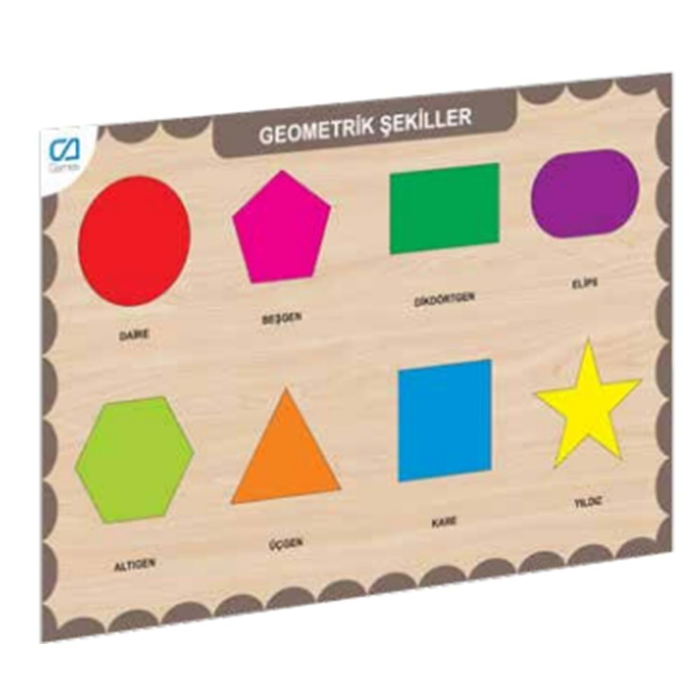 CA GAMES AHŞAP GEOMETRİK ŞEKİLLER BULTAK-CAAHS-3204