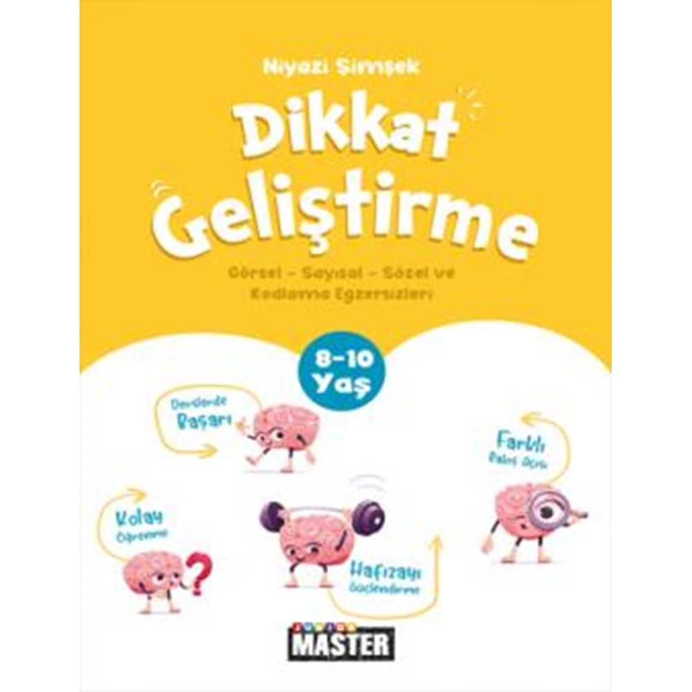 OKYANUS 8-10 YAŞ JUNİOR MASTER DİKKAT GELİŞTİRME EGZERSİZLERİ