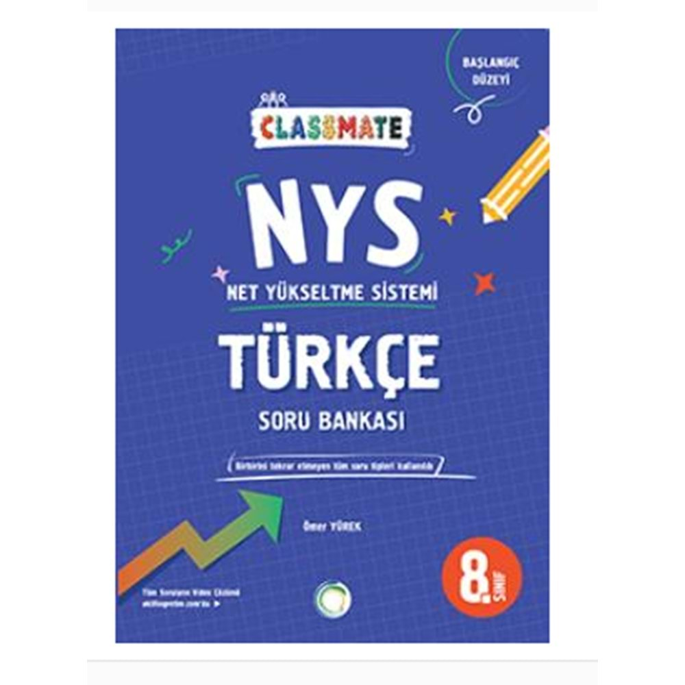 OKYANUS 8.SINIF CLASSMATE NYS TÜRKÇE SORU BANKASI