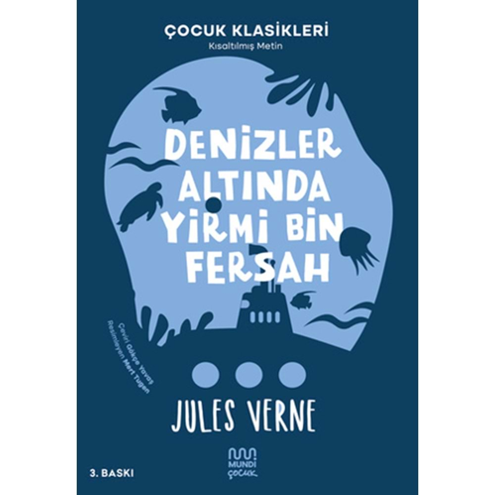 DENİZLER ALTINDA YİRMİ BİN FERSAH-JULES VERNE-MUNDİ KİTAP