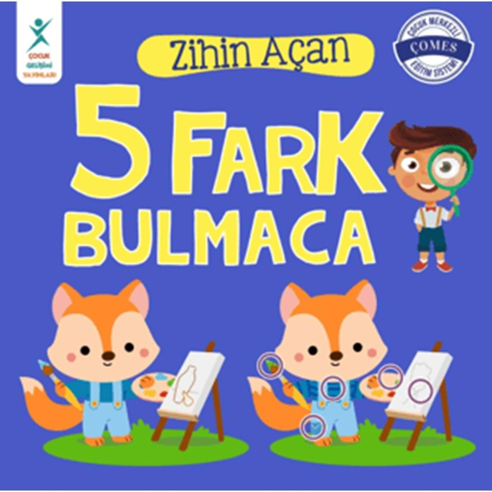 ZİHİN AÇAN FARK BULMACA-ÇOCUK GELİŞİMİ YAYINLARI