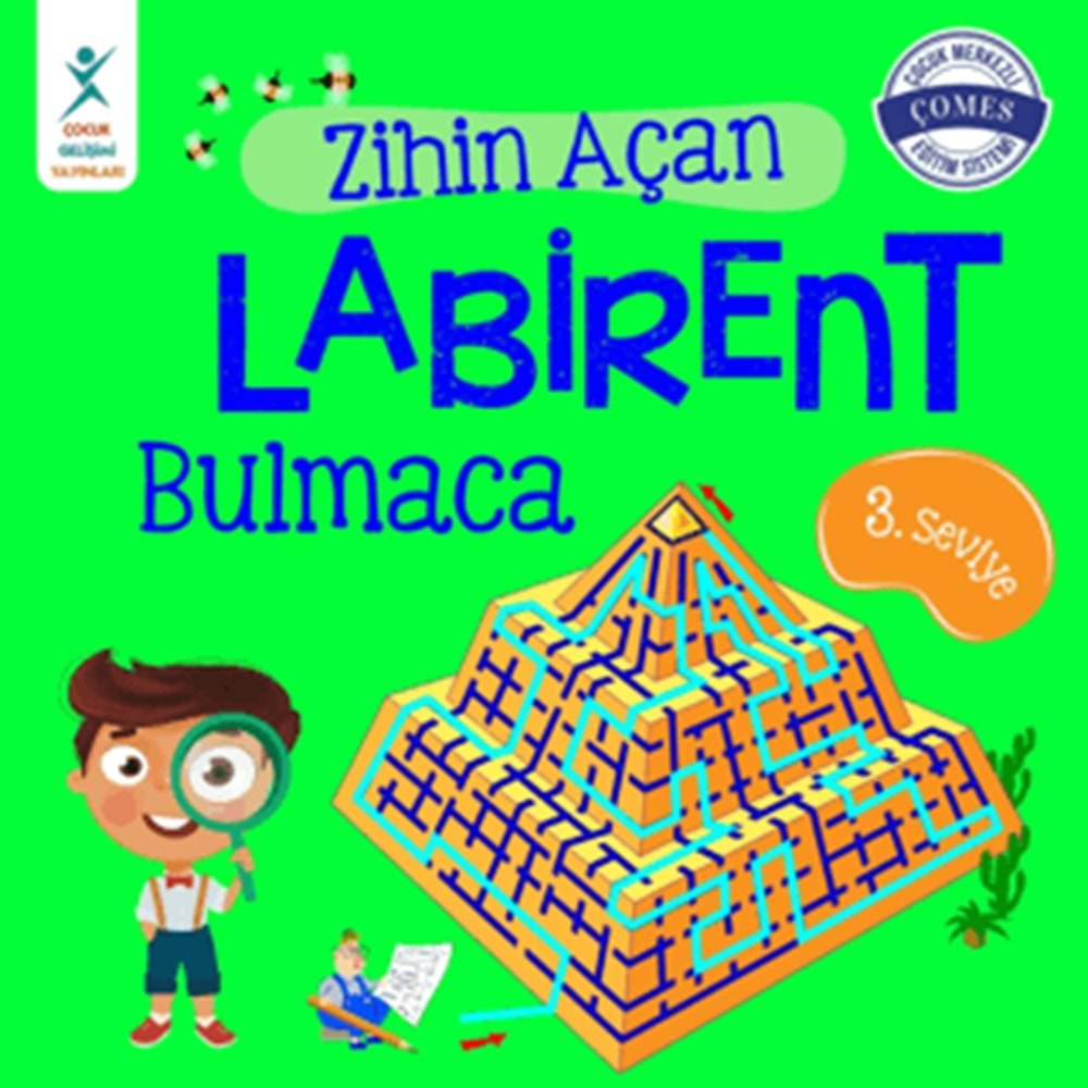 ZİHİN AÇAN LABİRENT BULMACA-ÇOCUK GELİŞİMİ YAYINLARI