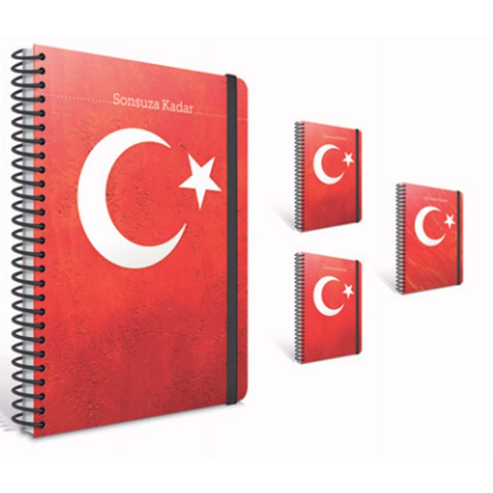 GIPTA SONSUZA KADAR SP PP KPK A6 80 YP ÇİZGİLİ DEFTER-6489