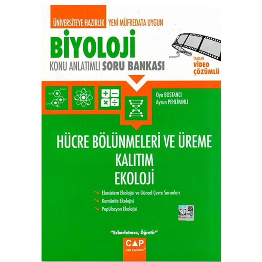 ÇAP BİYOLOJİ HÜCRE BÖLÜNMELERİ VE KALITIM