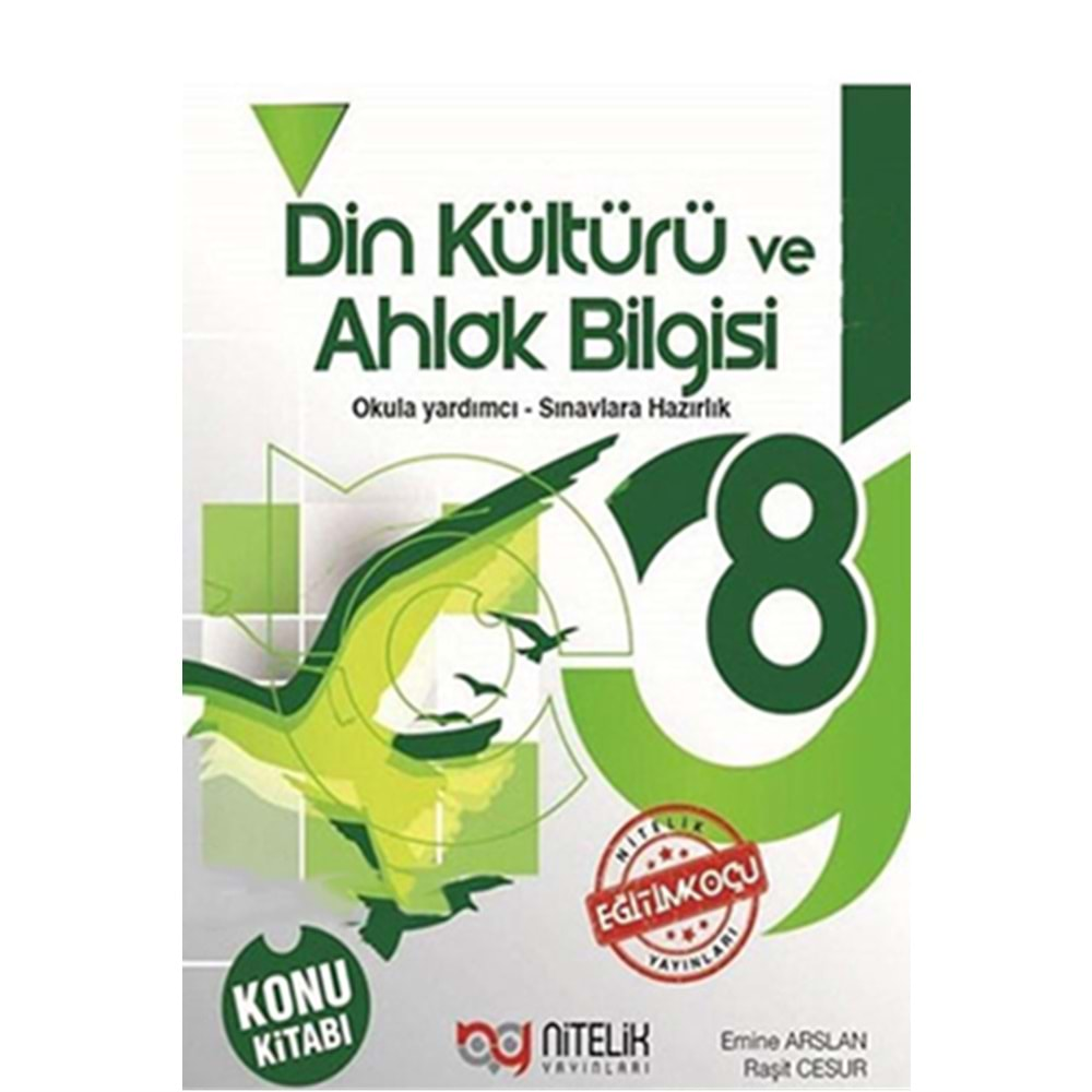 NİTELİK 8.SINIF DİN KÜLTÜRÜ VE AHLAK BİLGİSİ KONU KİTABI