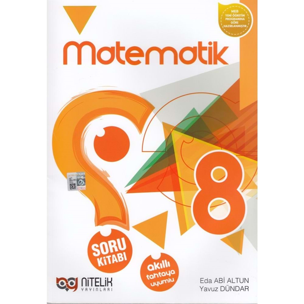 NİTELİK 8.SINIF MATEMATİK SORU KİTABI