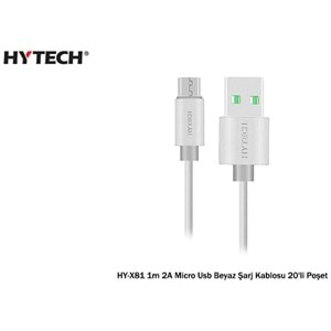 HYTECH MİCRO USB KABLO 2A HIZLI ŞARJ HY-X81