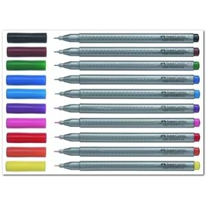 FABER CASTELL GRİP FİNEPEN KEÇELİ KALEM 0.4 MM ADET