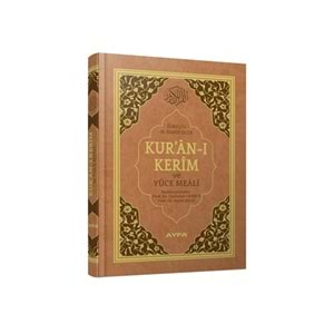 AYFA KURANI KERİM MEALİ RAHLE BOY-ELMALILI HAMDİ YAZIR-AYFA KOD:173