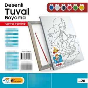 KUMTOYS TUVAL BOYAMA SETİ 35*50-KM5023