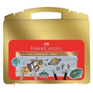 FABER-CASTELL METALİK BOYAMA ÇANTASI-5178000110