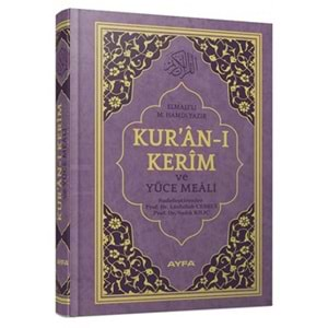 AYFA ORTA BOY 2 RENK KURANI KERİM VE YÜCE MEALİ -AYFA 172