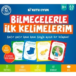 BİLMECELERLE İLK KELİMELERİM-Bİ KUTU OYUN