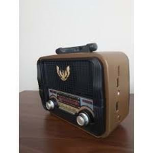 MEGA RADYO USB BLUETOOTH`LU NOSTALJİK RADYO-MG-806BT