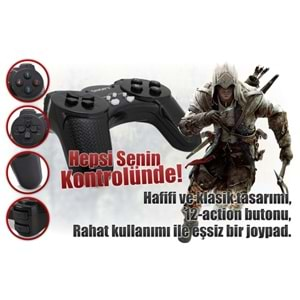 SNOPY USB JOYPAD OYUN KOLU AG-103