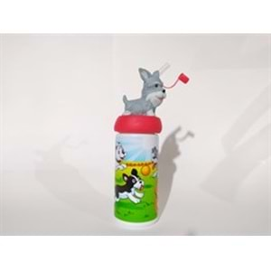 DOLPHIN MASKOTLU PİPETLİ BARDAK-CD-362