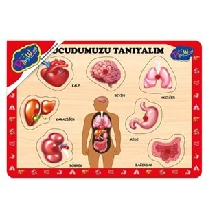 ONYIL OYUNCAK AHŞAP TUTMALI PUZZLE VUCUDUMUZU TANIYALIM-ONY-287/288