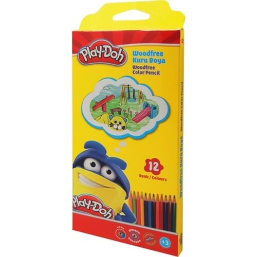 PLAY-DOH WOODFREE KURUBOYA(ALTIGEN) 12Lİ-KU029