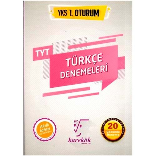 KAREKÖK TYT TÜRKÇE DENEMELERİ 20 DENEME