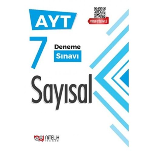 NİTELİK AYT SAYISAL VİDEO ÇÖZÜMLÜ 7 DENEME SINAVI