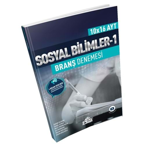 PES AYT SOSYAL BİLİMLER-1 BRANŞ DENEMESİ 10X16