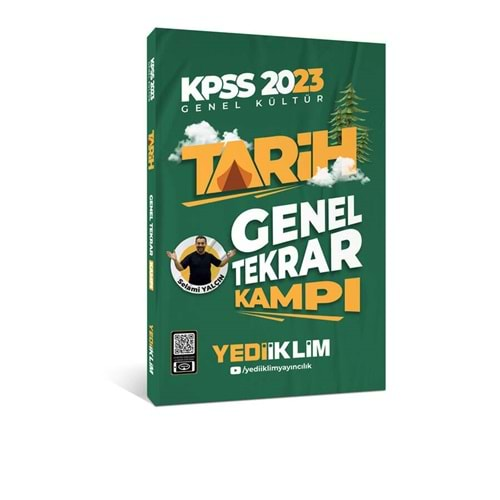 YEDİİKLİM KPSS 2023 GENEL KÜLTÜR TARİH GENEL TEKRAR KAMPI