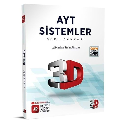 ÇÖZÜM AYT SİSTEMLER SORU BANKASI 3D-2025