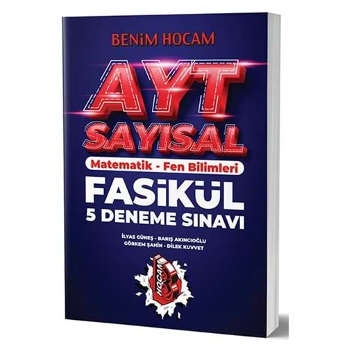 BENİM HOCAM AYT 2023 SAYISAL 5 FASİKÜL DENEME SINAVI